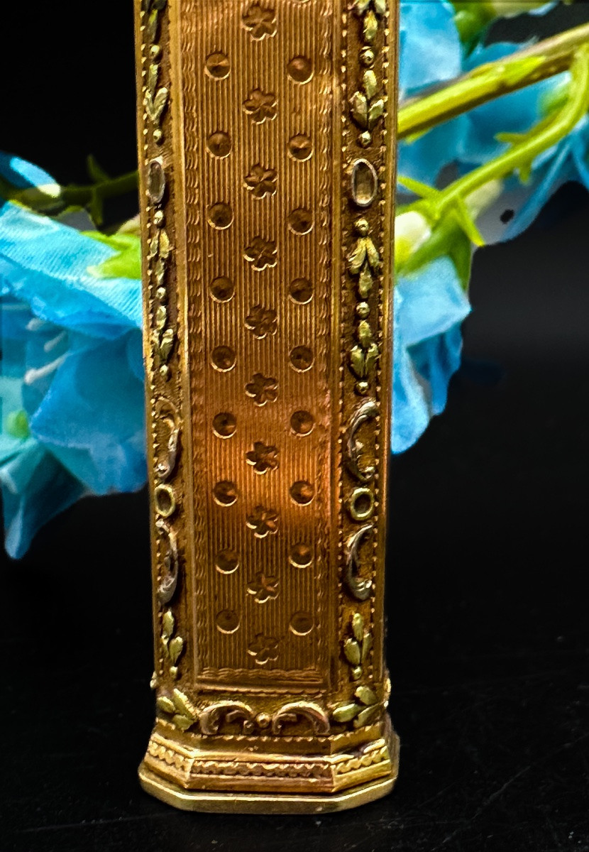 étui à Cire En Or, Paris, époque Louis XVI (circa 1783–1786)-photo-3