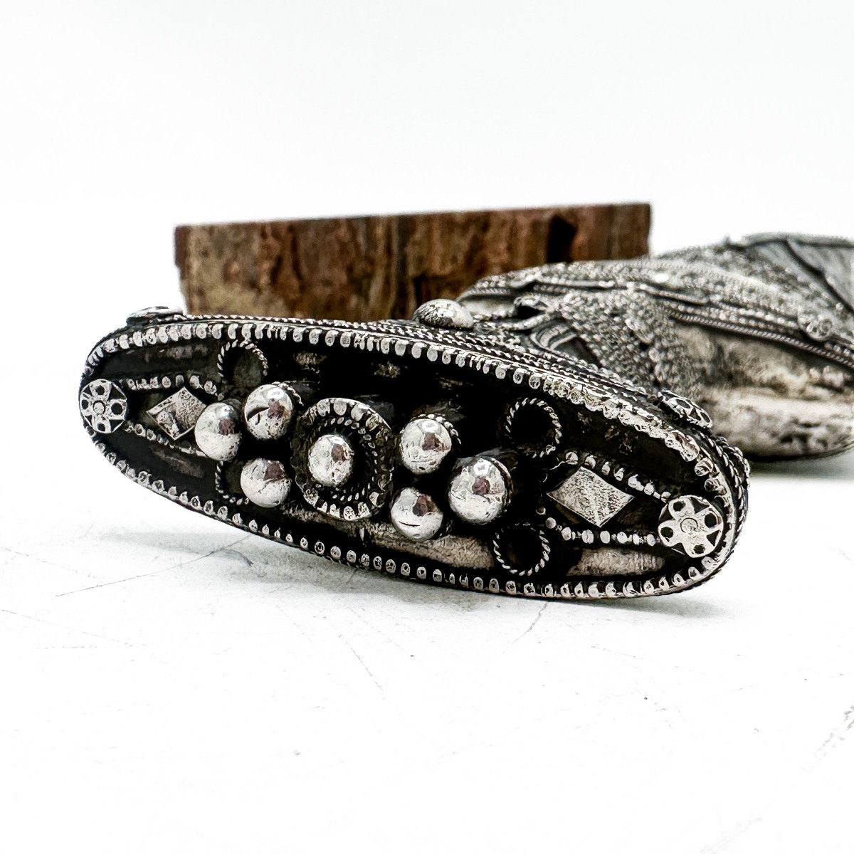 Yemeni Jambiya In Solid Silver – Traditional Dagger-photo-3