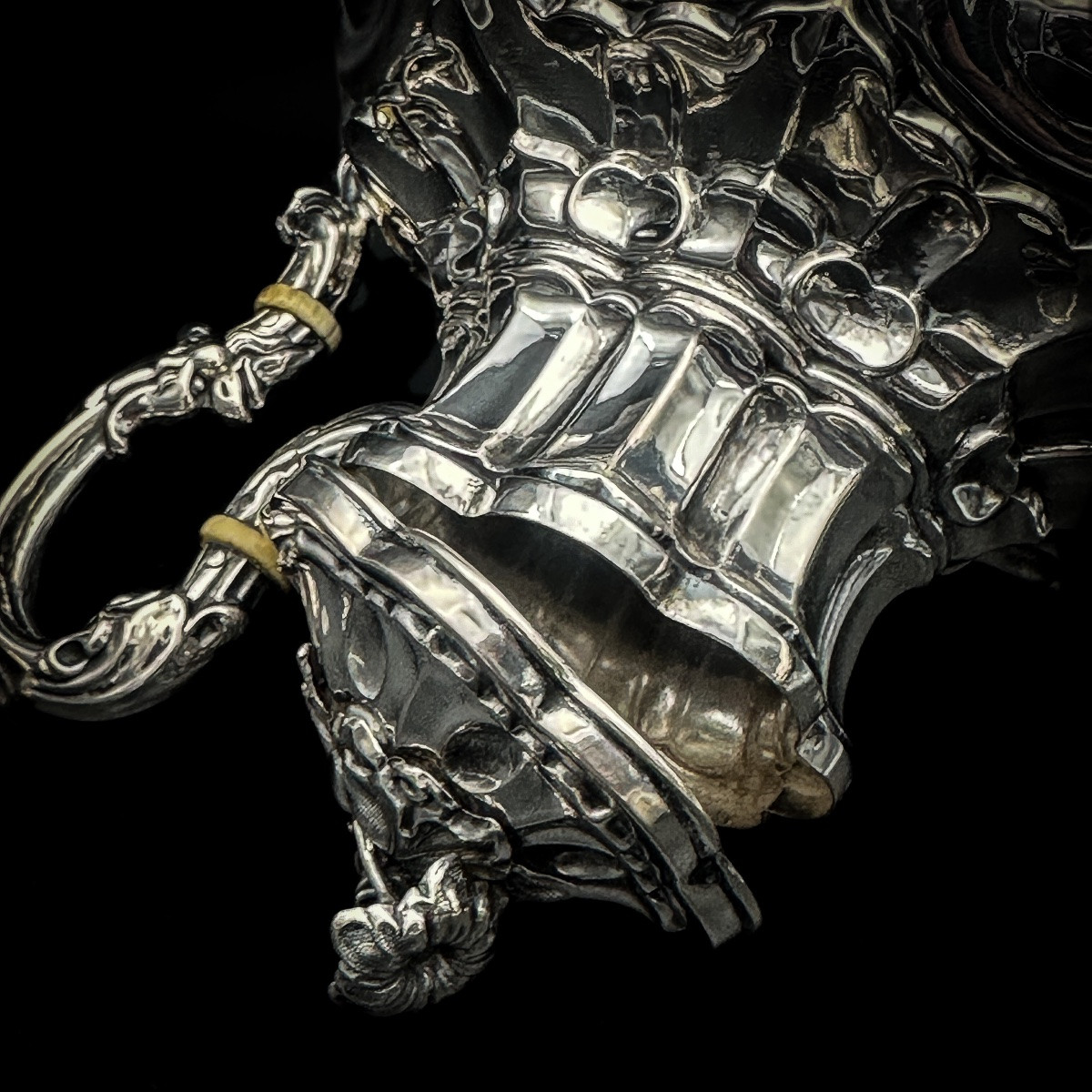 Zoomorphic Teapot In Solid Silver, Austria-hungary, Late 19th Century  -photo-1