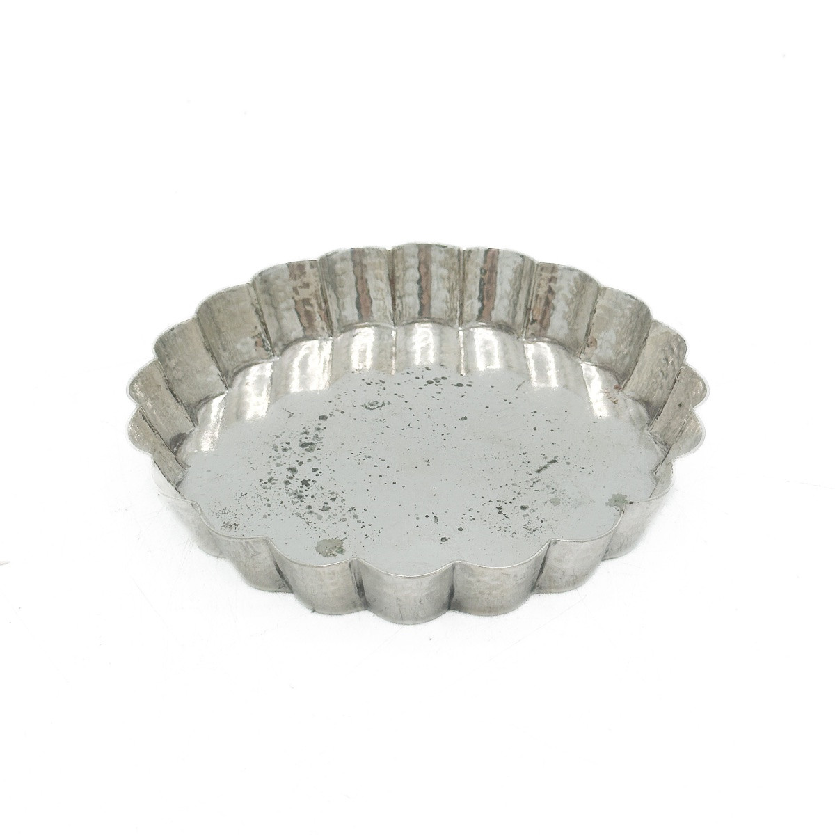 Josef Hoffmann, Wiener Werkstätte – Hammered Silver-plated Bowl, Circa 1905  Rare Silver-plated-photo-3