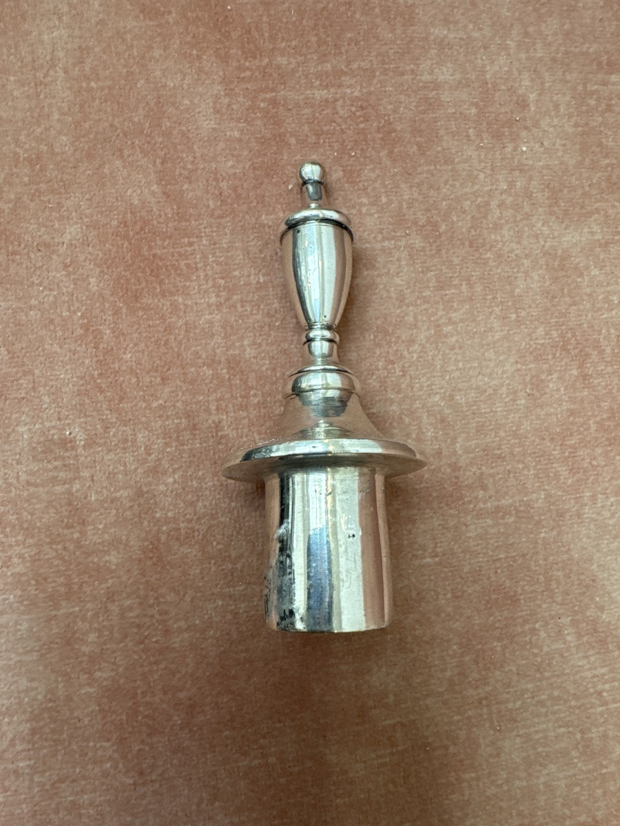 Pair Of Five-light Candelabra In Solid 934 Thousandths Silver, Porto, Early 20th Century -photo-7