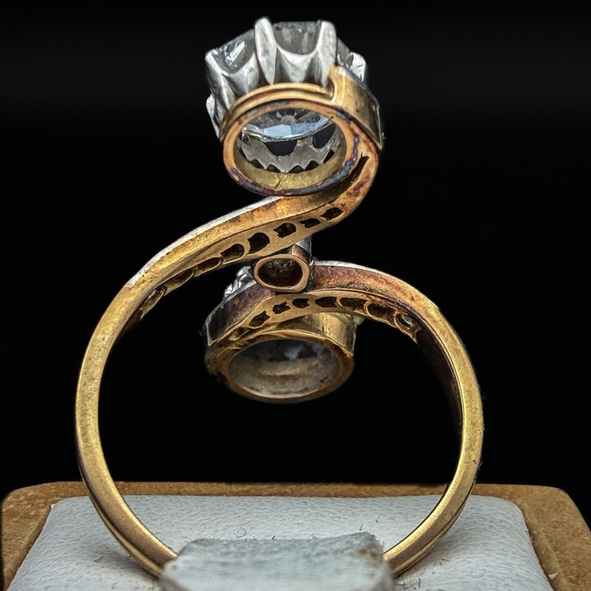 “toi Et Moi” Sapphire And Diamond Ring – Belle époque Period, Circa 1900 “toi Et Moi” Ring-photo-6