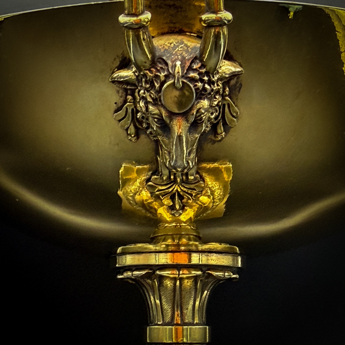 Henry Auguste – Coupe à fruits en vermeil, époque Empire, Paris 1798-1809  -photo-4