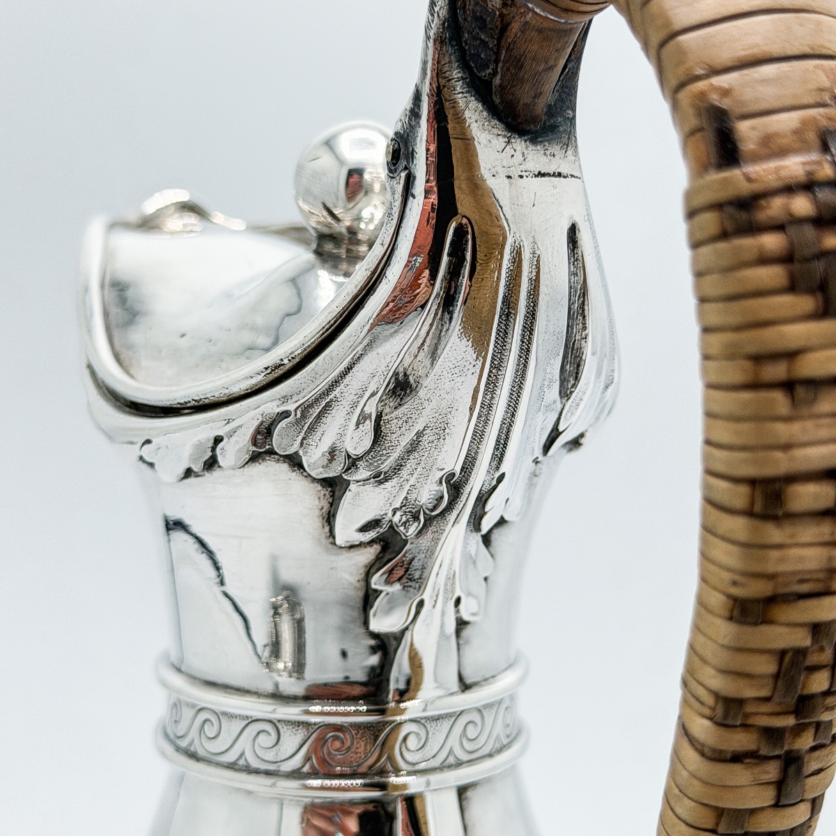 Thomas Ollivant (oliphant) – Silver Wine Pitcher, London 1791  -photo-1