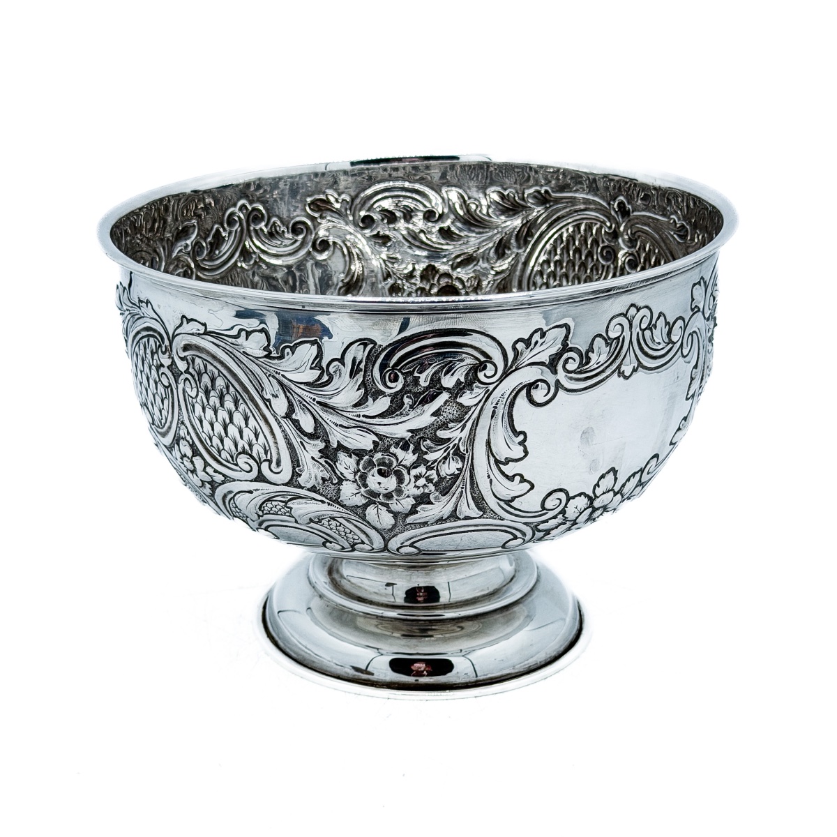 925-th Sterling Silver Wine Cooler – Birmingham, England, 1903  -photo-4