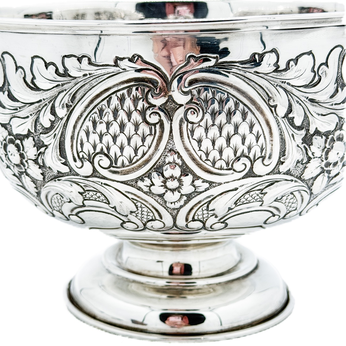 925-th Sterling Silver Wine Cooler – Birmingham, England, 1903  -photo-5