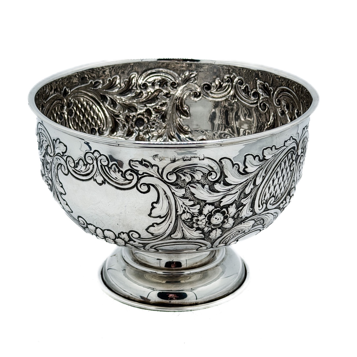 925-th Sterling Silver Wine Cooler – Birmingham, England, 1903  