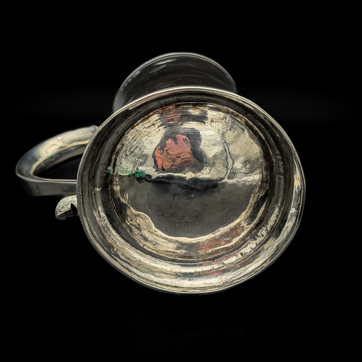 Solid Silver Beer Mug – Chester, Circa 1790 – 18th Century  -photo-2