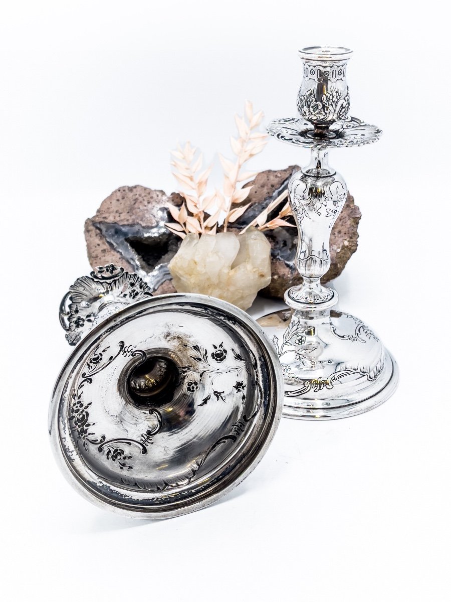 Paire De Flambeaux Par Klinkoch-photo-3