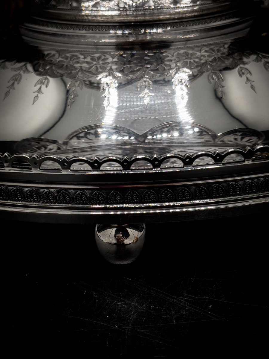 Large Table Center In Sterling Silver-photo-4
