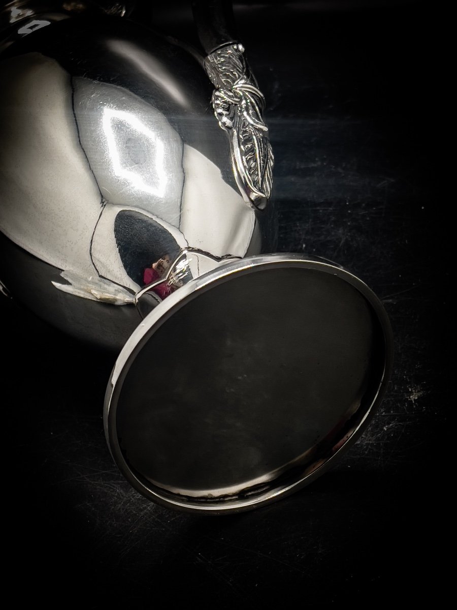 Coffee Maker In Sterling Silver 834/1000-photo-1