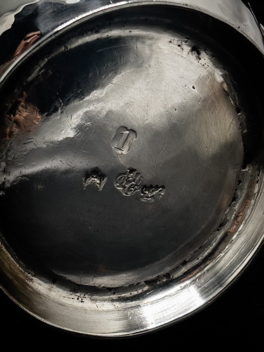 Coffee Pot In Sterling Silver London 1746-photo-2
