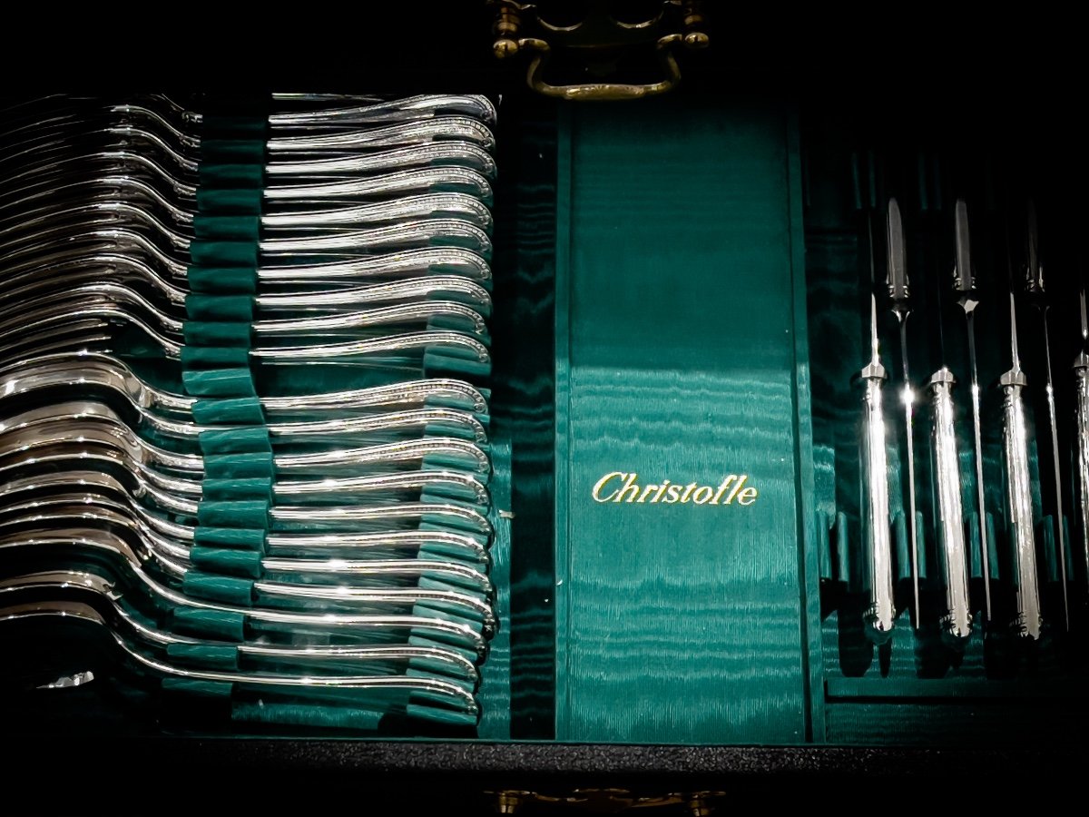 Cutlery Set Christofle Model “malmaison”-photo-4