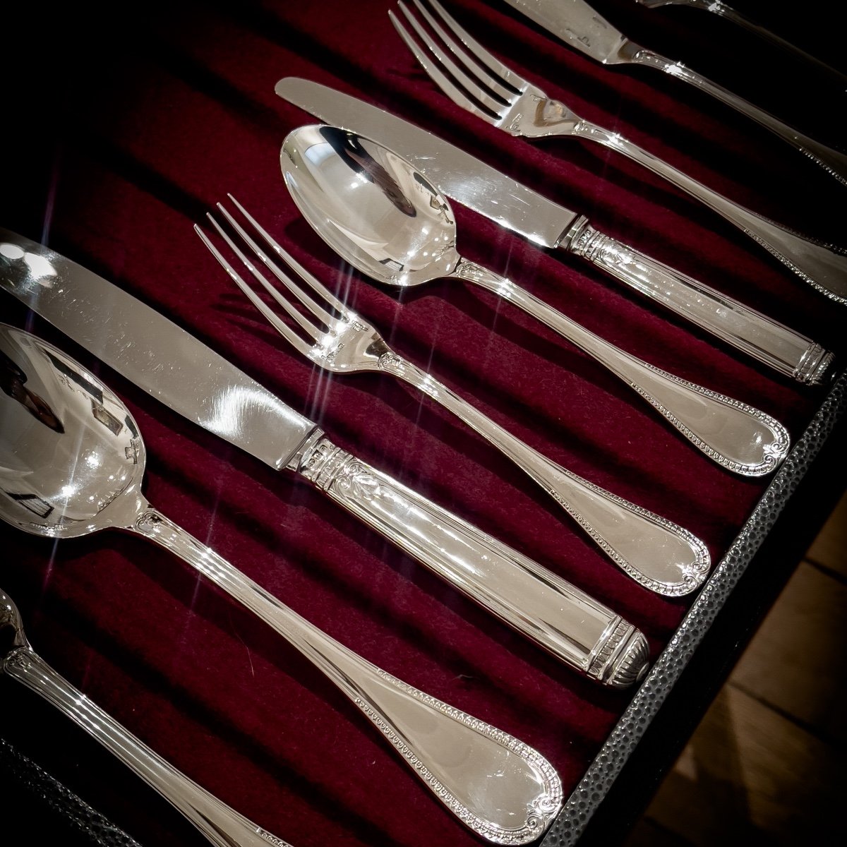 Cutlery Set Christofle Model “malmaison”