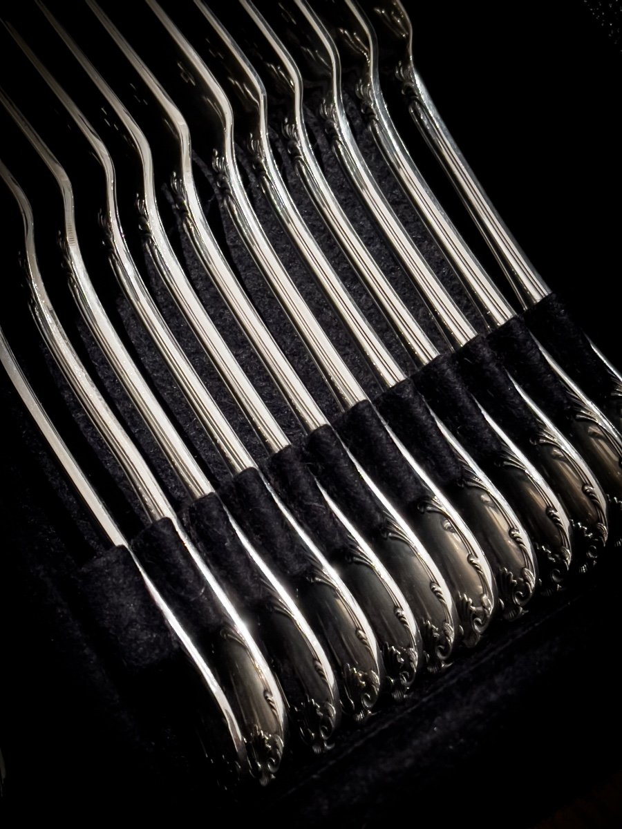 Christofle Housewife For 12 People Model “marly”-photo-5