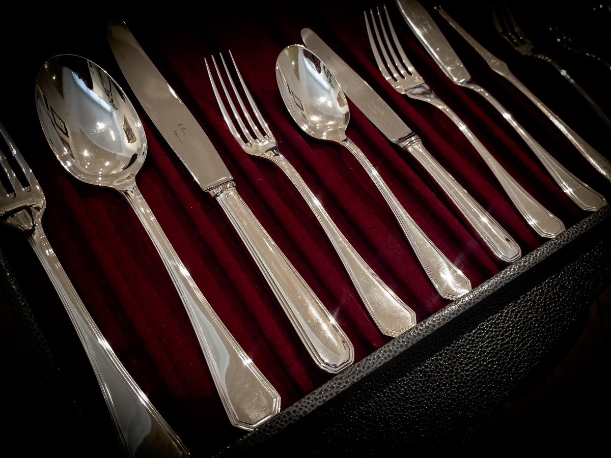 Cutlery Set Christofle Model “america”-photo-2