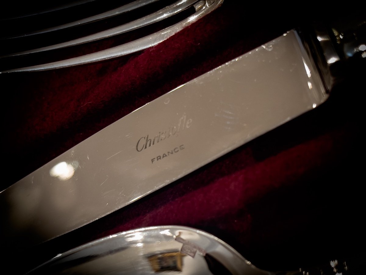 Cutlery Set Christofle Model “america”-photo-3