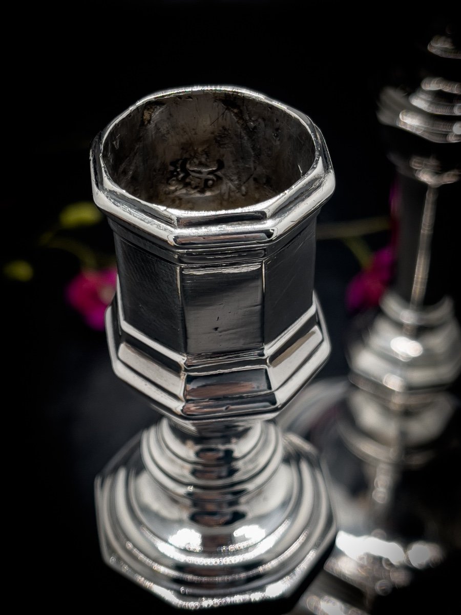 Pair Of Candlesticks Paris - 1728/1729-photo-4