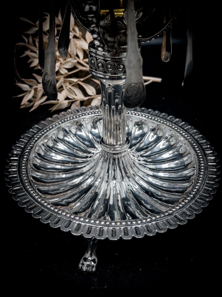 Louis XVl Silver Sugar Bowl-photo-2