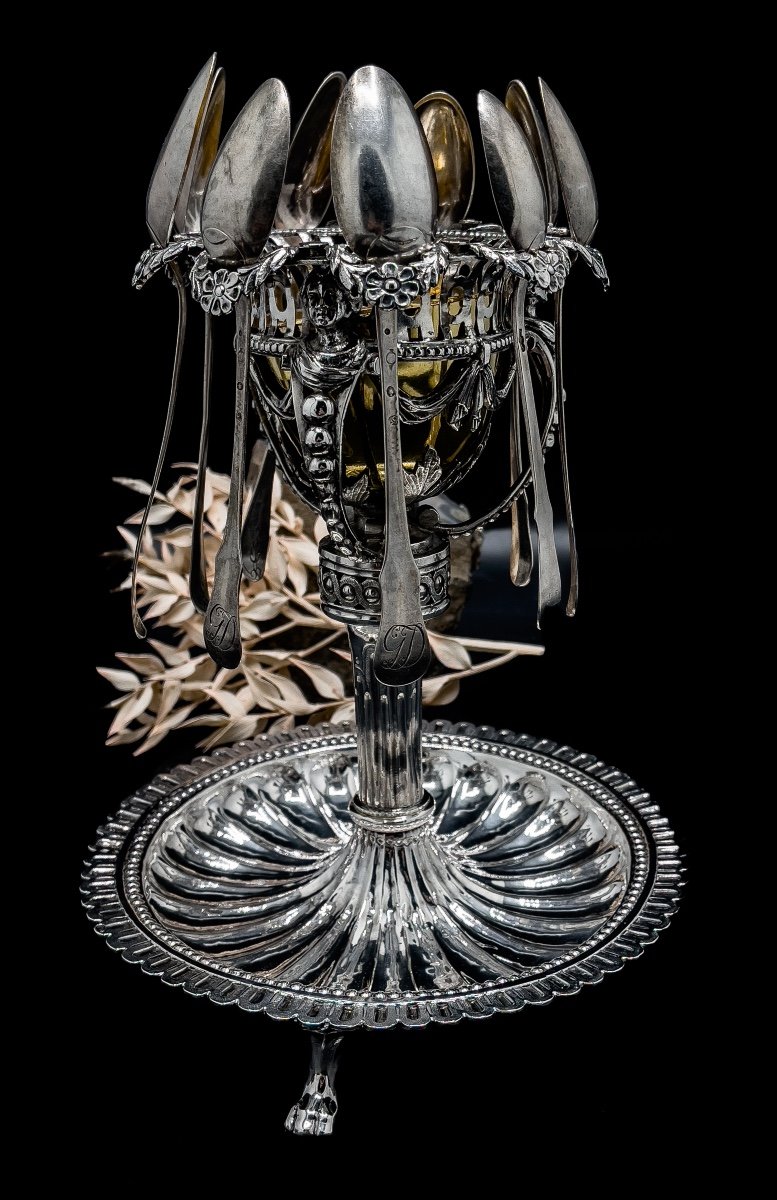 Louis XVl Silver Sugar Bowl