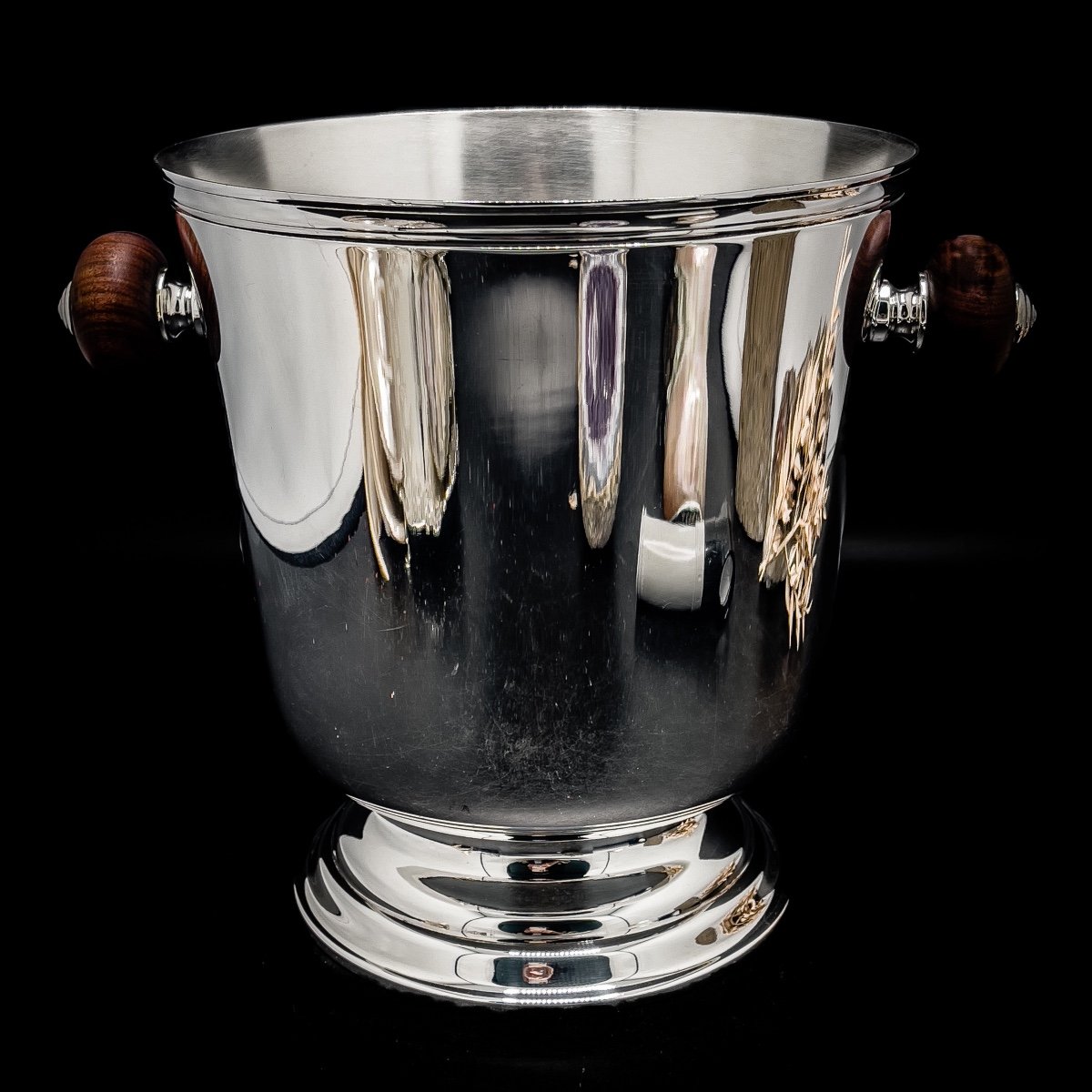 Christofle Champagne Bucket In Silver Metal 
