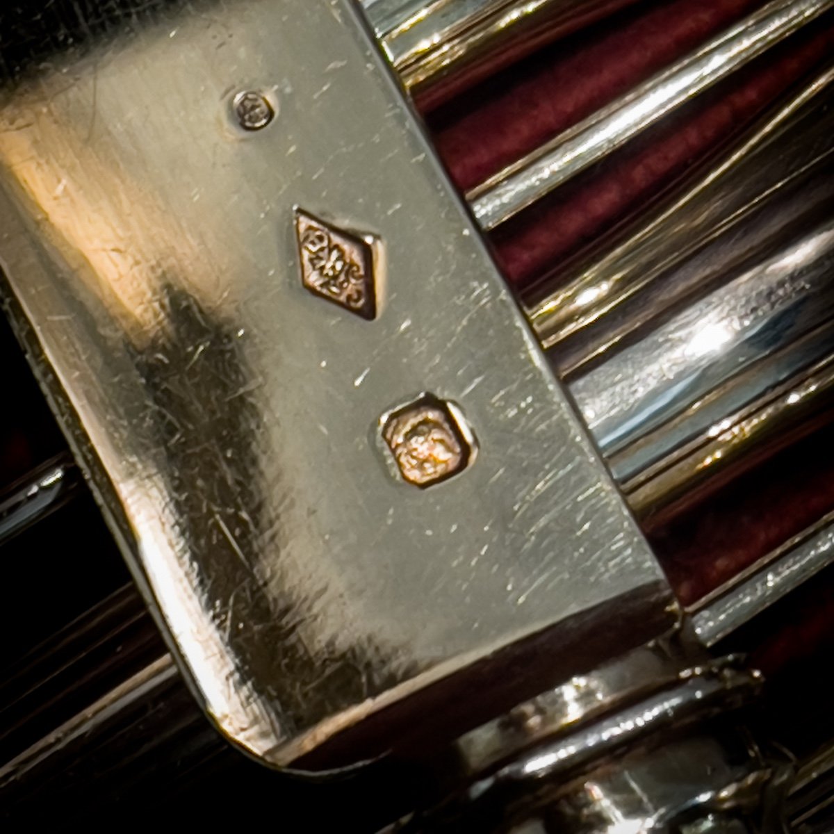 Vermeil Dessert Cutlery (silver 950/1000)-photo-4