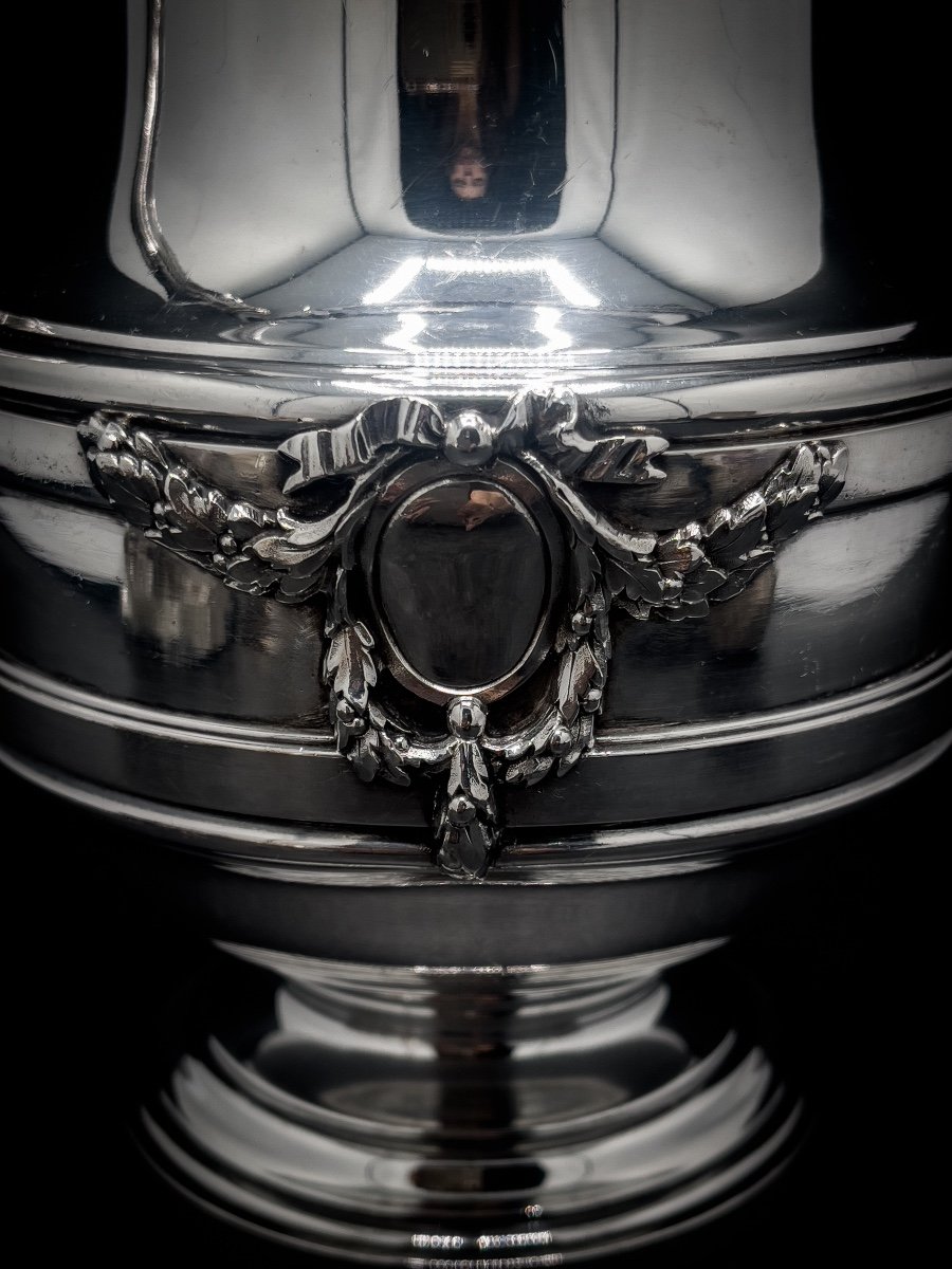 Henin & Co Jug In Sterling Silver 950/1000-photo-3