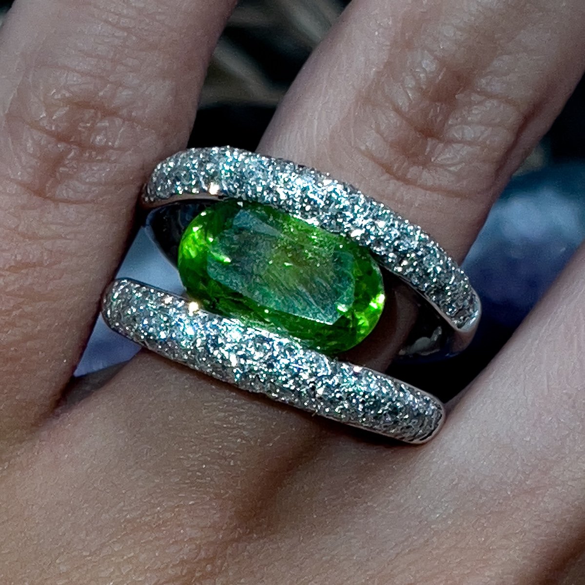 Vintage French Work Ring From The 80's -photo-1