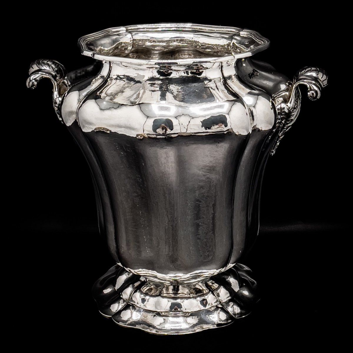 Grand Seau à Champagne en Argent Massif 800/1000