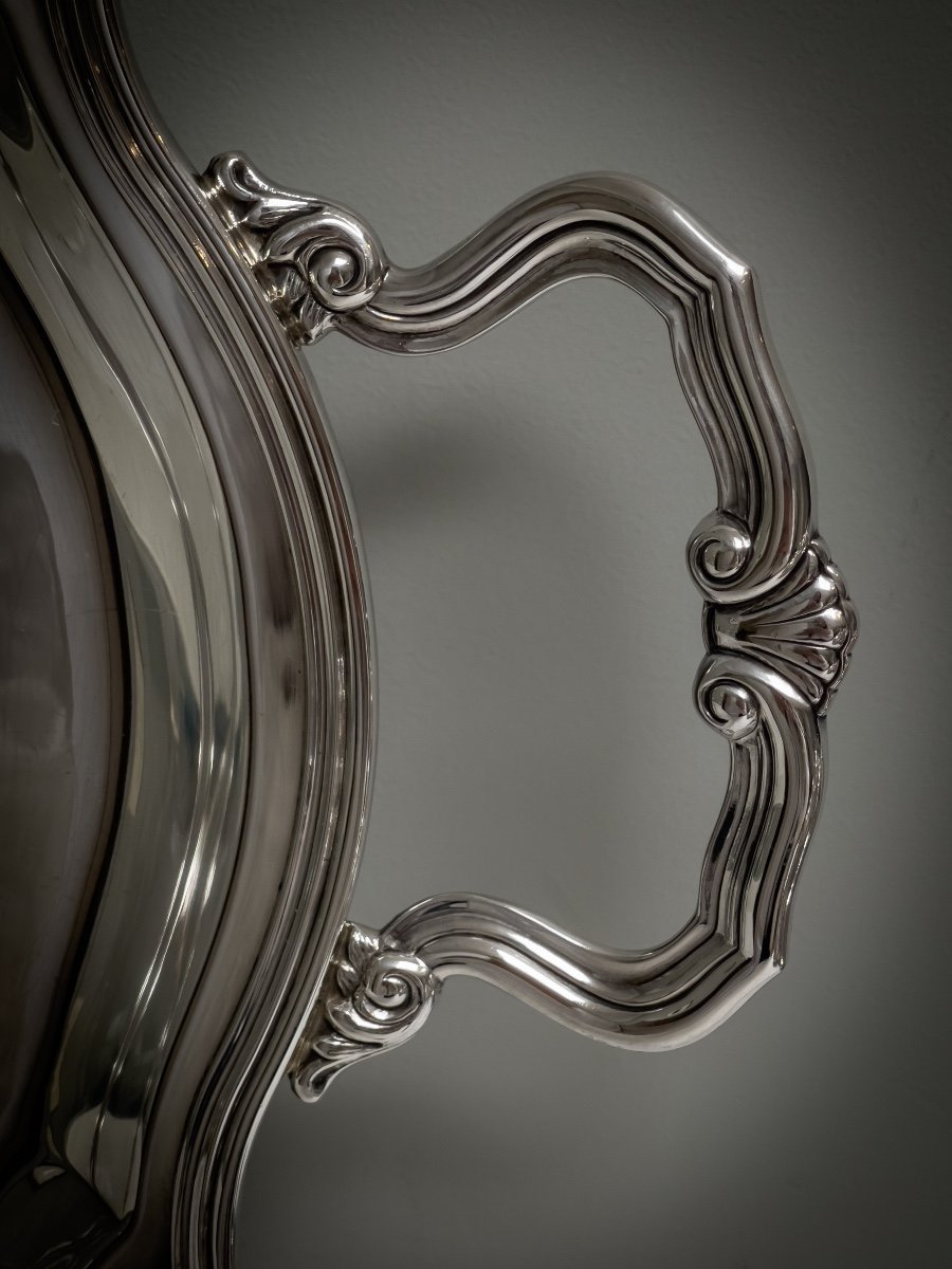 Buccellati, Mario / Calegaro Splendid Tray In Sterling Silver-photo-3