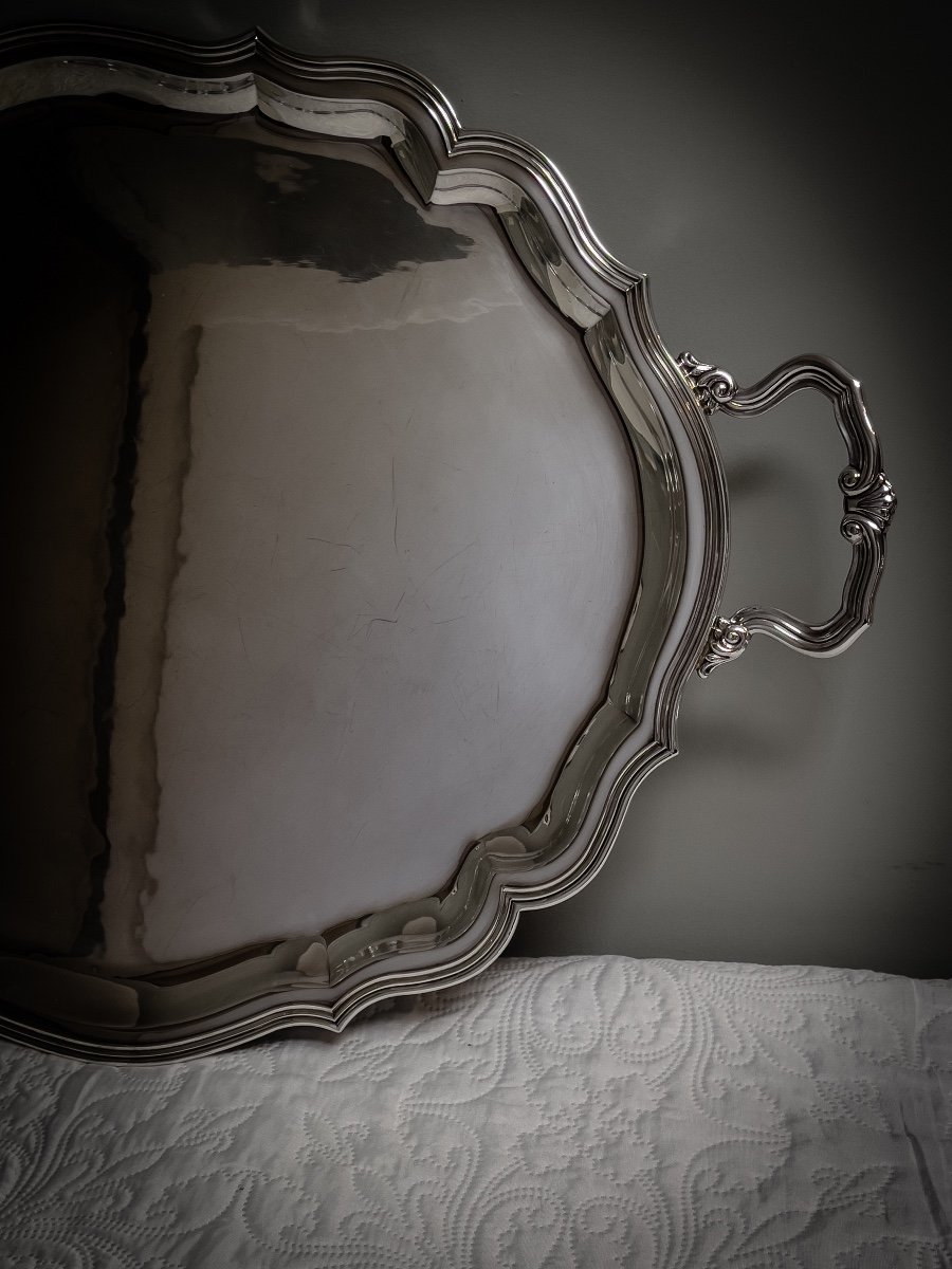 Buccellati, Mario / Calegaro Splendid Tray In Sterling Silver-photo-4