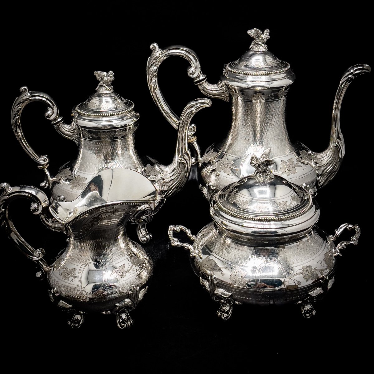 Wolfers, Louis Napoleon III Tea And Coffee Service