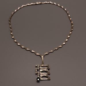 Necklace In White Gold 18 K Year 70