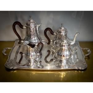 Wolfers Silver Plate Coffee And Tea Set 800/1000 