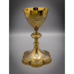 Chalice In Silver Vermeil 950/1000