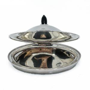 Londres 1789 Rare "toasting Cheese Dish "   En Argent  Massif                   