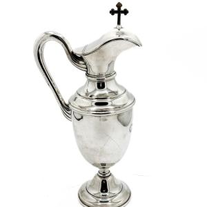 Mass Wine Carafe In 800/1000 Sterling Silver