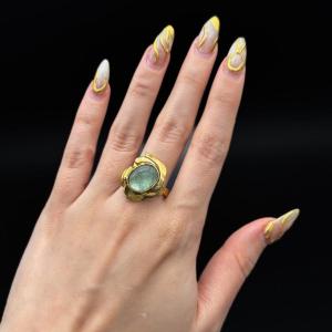 Demaret Fernand, 70s Ring By The Famous Brussels Designer