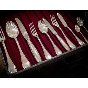 Cutlery Set Christofle Model “ribbon”