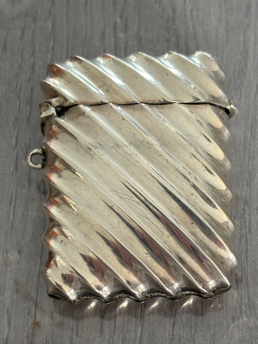 Antique Pyrogen In Solid Silver 