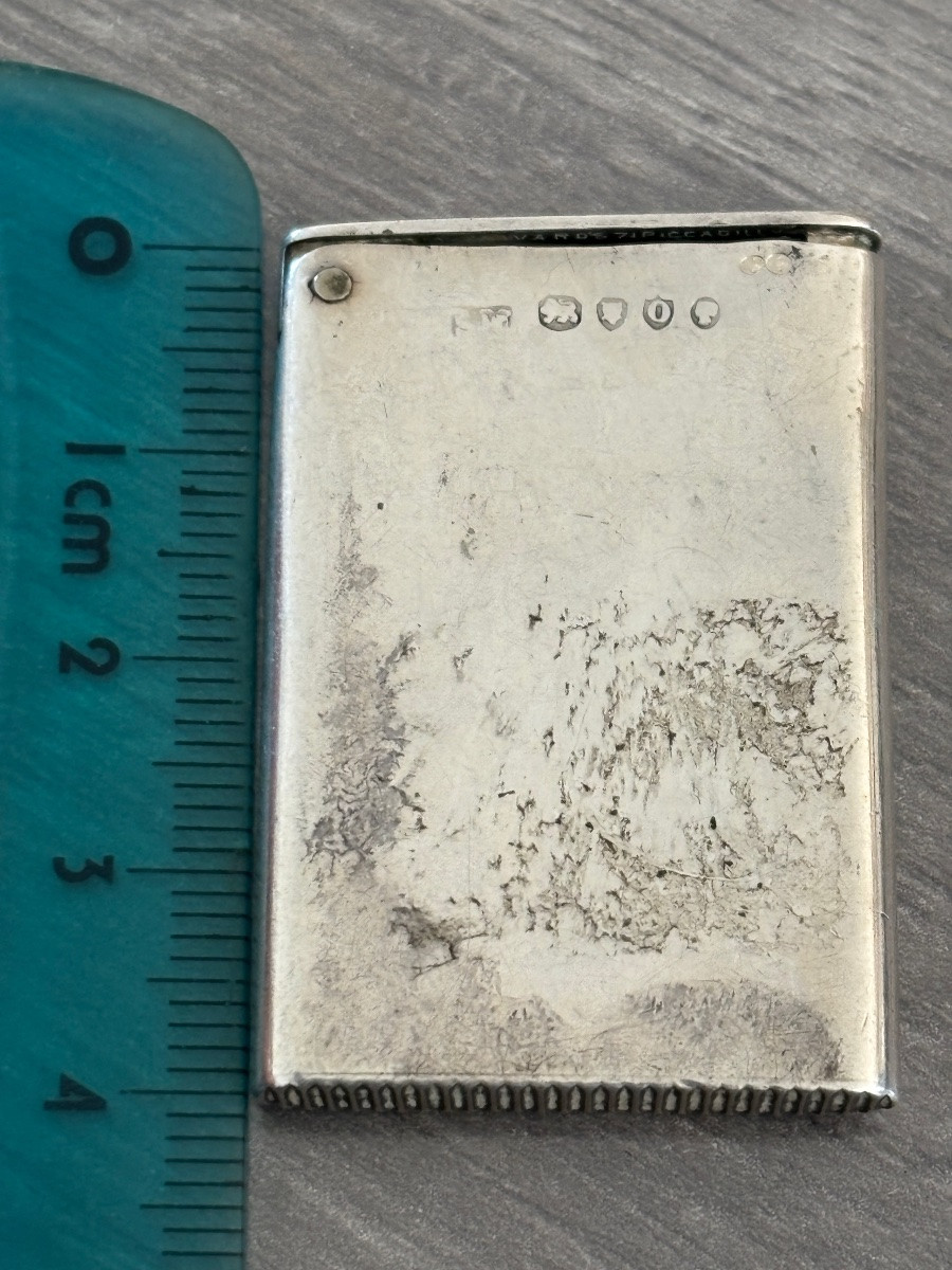 Antique Napoleon III Solid Silver Pyrogen-photo-3