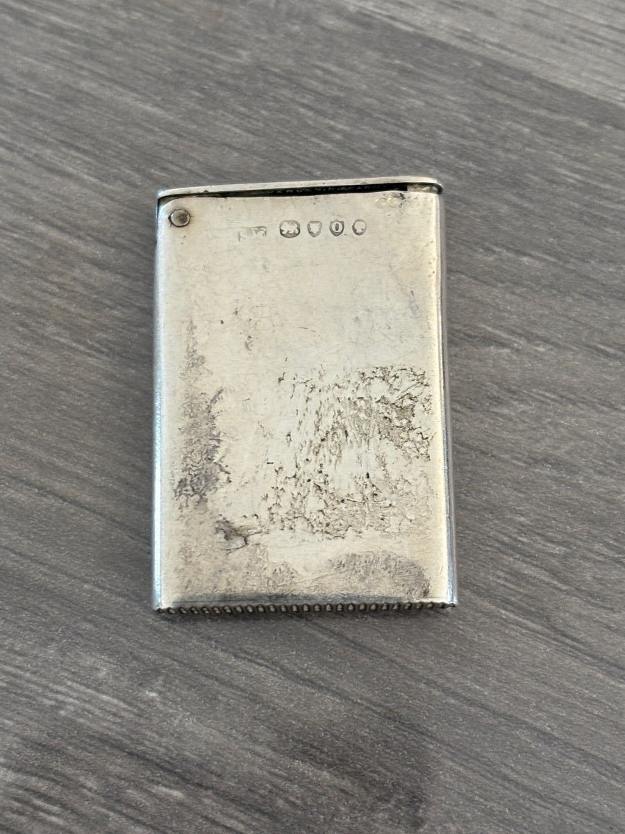 Antique Napoleon III Solid Silver Pyrogen