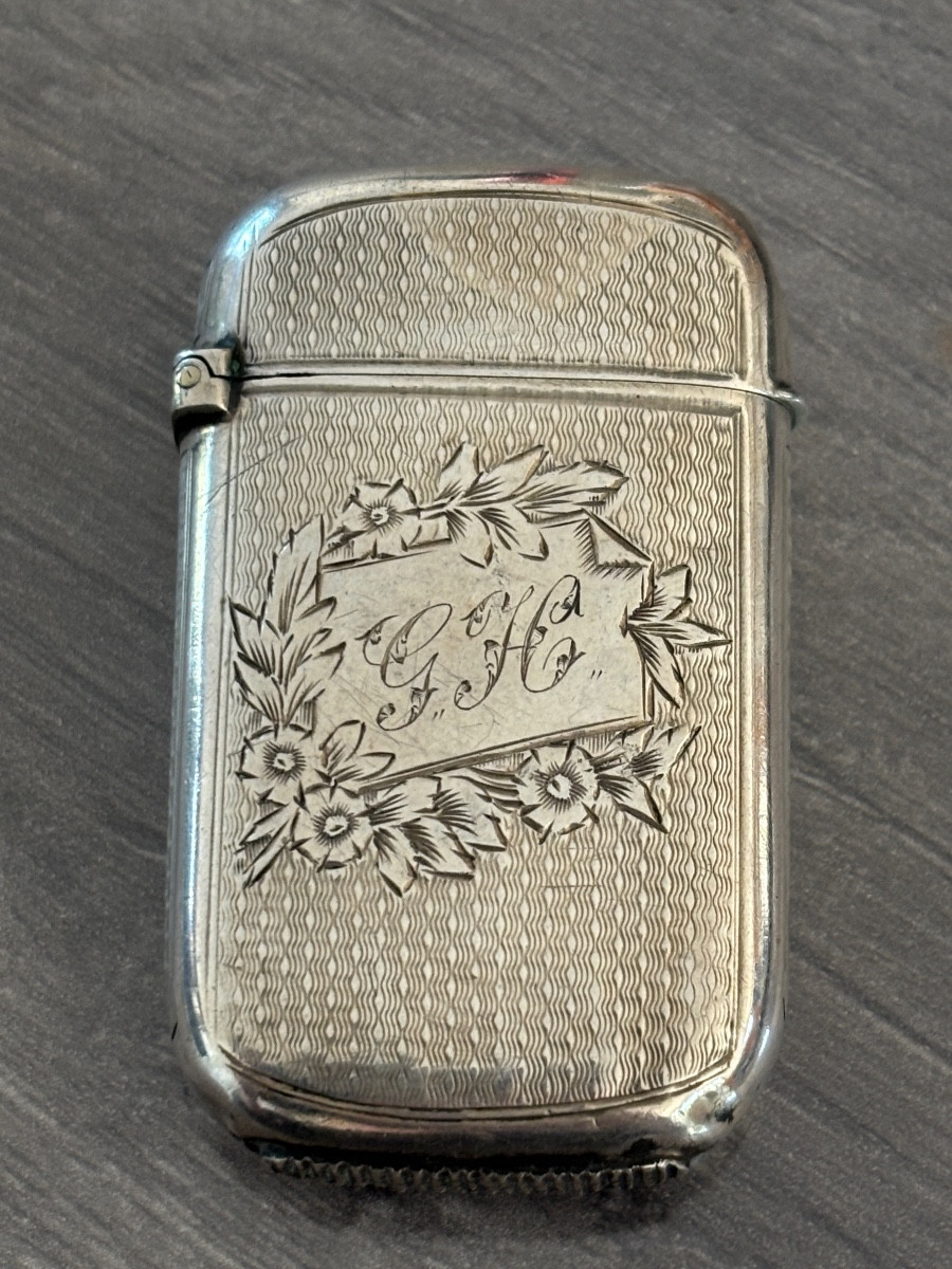 Pyrogène ancien en argent massif 925/1000