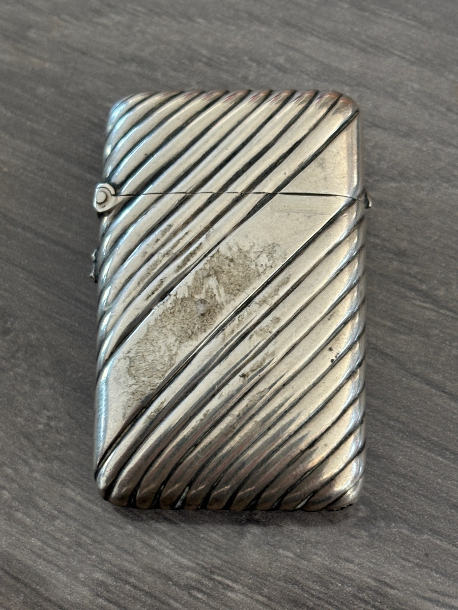 Antique Solid Silver Pyrogen -photo-6