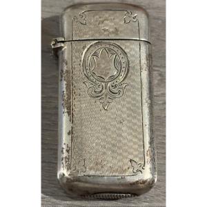 Antique Pyrogen In Solid Silver