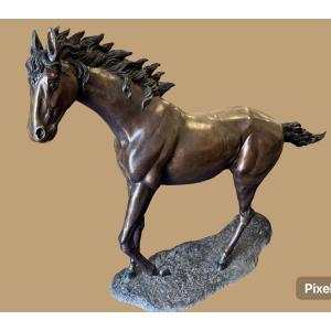 Bronze Horse Statue - P-j Mene