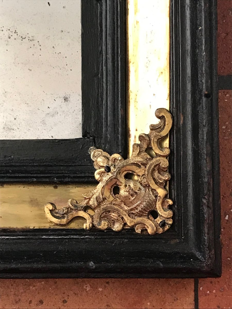 17th Century Louis XIV Period Mirror Frame-photo-4