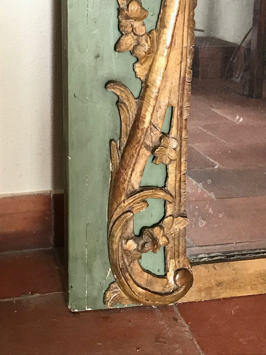 Large 18th Century Trumeau From The Louis XV Period-photo-2