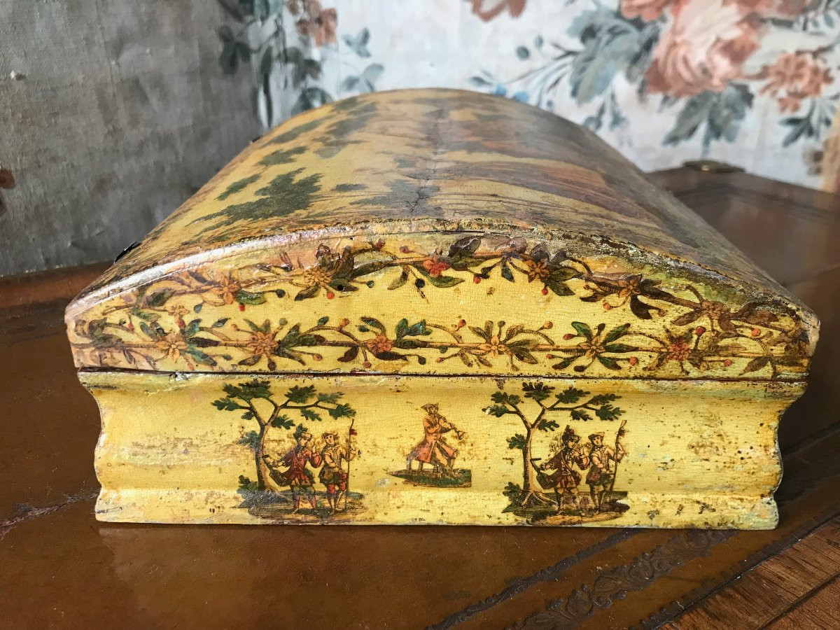 Pair Of 18th-century Wig Boxes Or Cases-photo-7