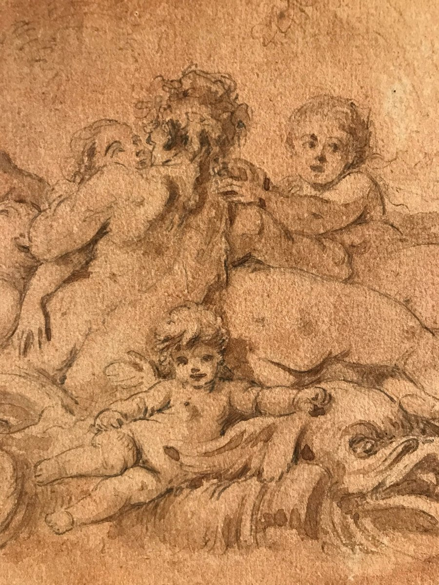 Preparatory Drawing By François Boucher -photo-5